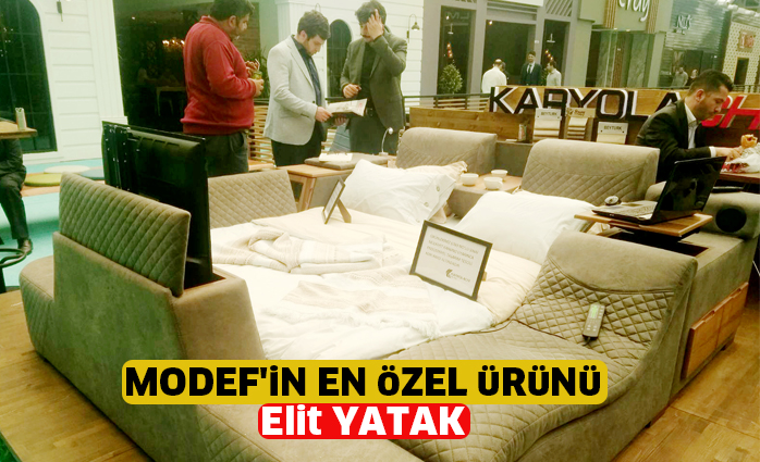 MODEF’iN EN öZEL üRüNü Elit YATAK