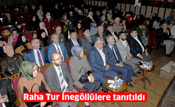Raha Tur İnegöllülere tanıtıldı