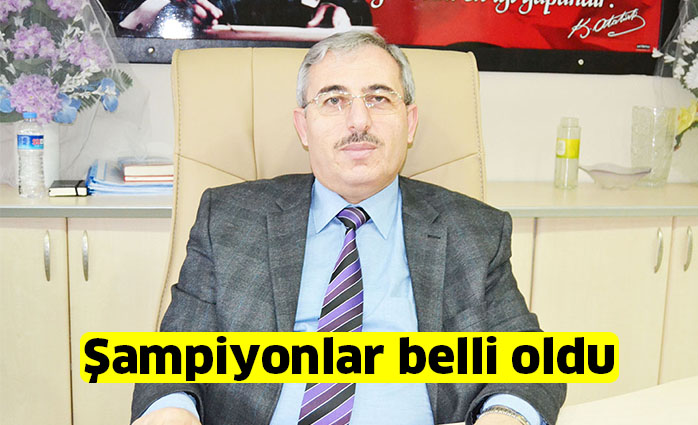 Şampiyonlar belli oldu