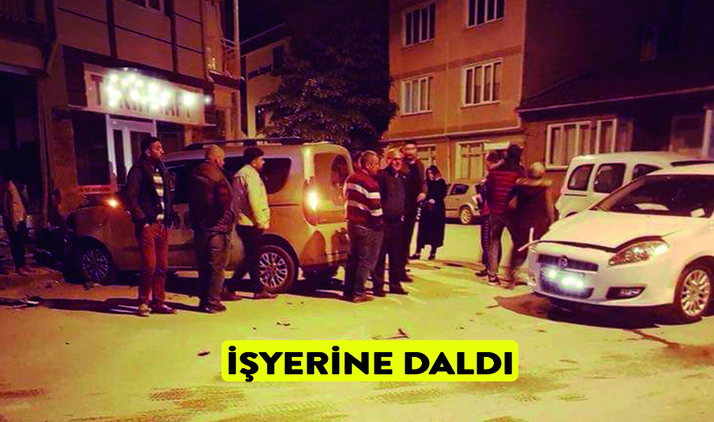 İşyerine daldı