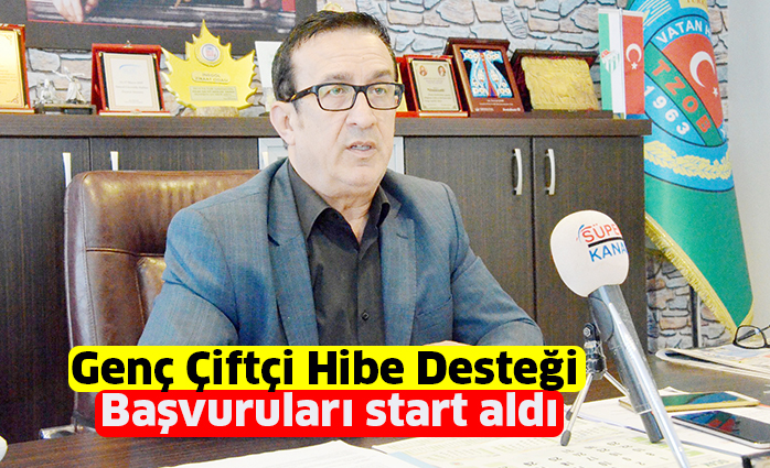 Genç Çiftçi Hibe Desteği  başvuruları start aldı