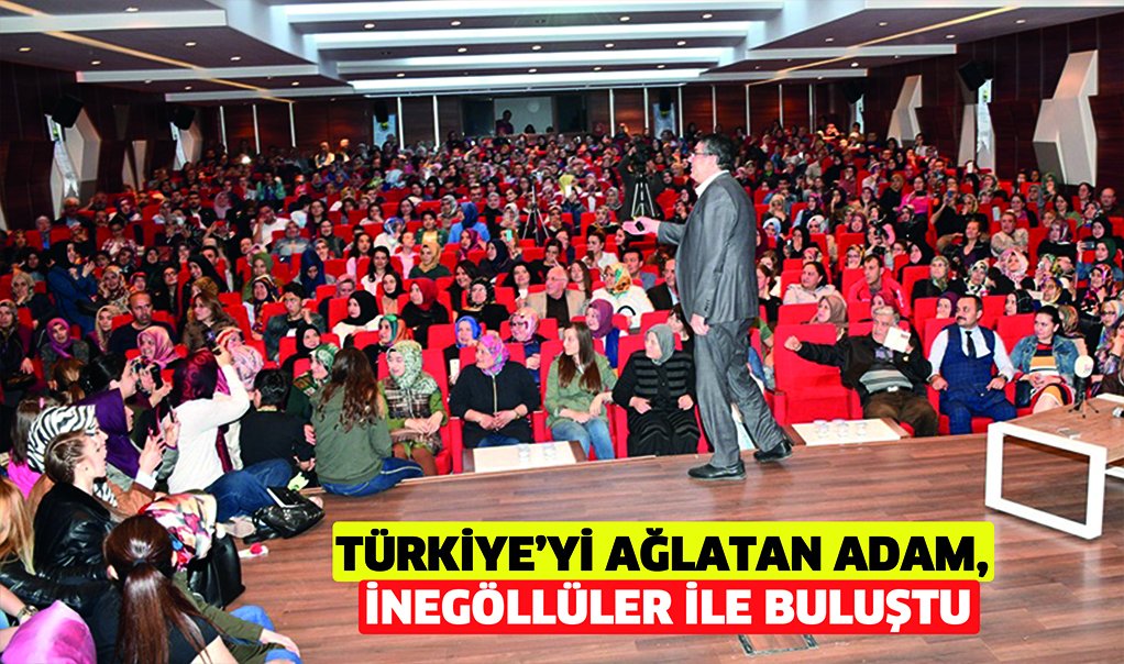 Türkiye’yi ağlatan adam, İnegöllüler ile buluştu