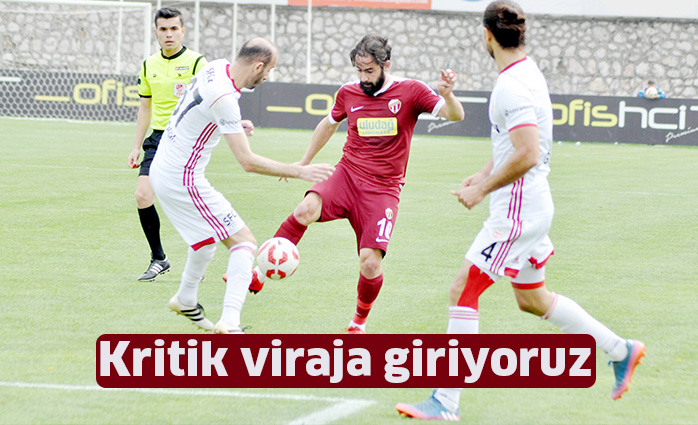 Kritik viraja giriyoruz