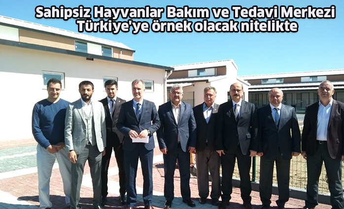 Sahipsiz Hayvanlar Bakım ve Tedavi Merkezi  Türkiye’ye örnek olacak nitelikte