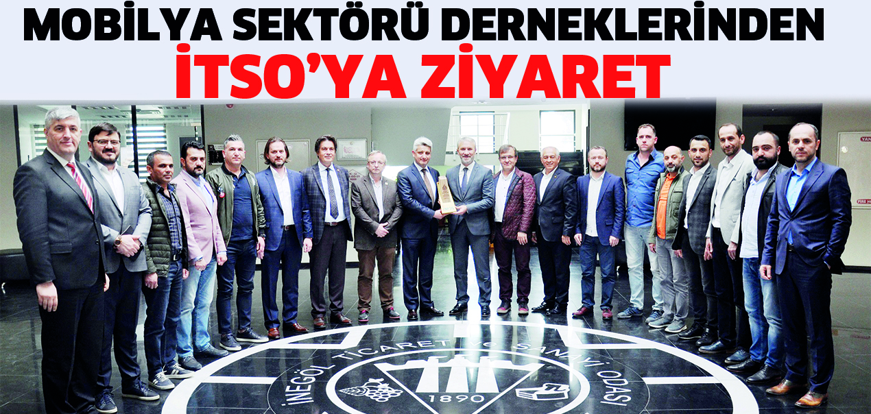 Mobilya sektörü derneklerinden  iTSO’ya ziyaret