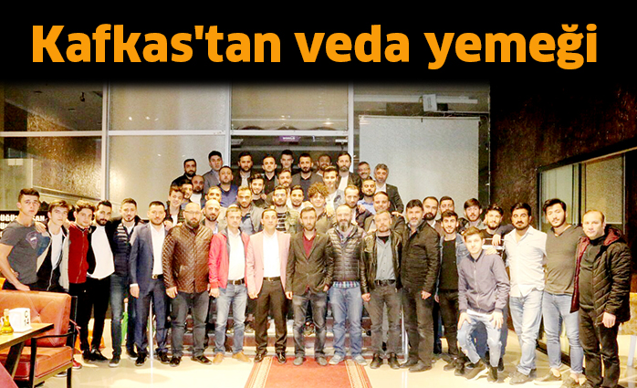 Kafkas’tan veda yemeği