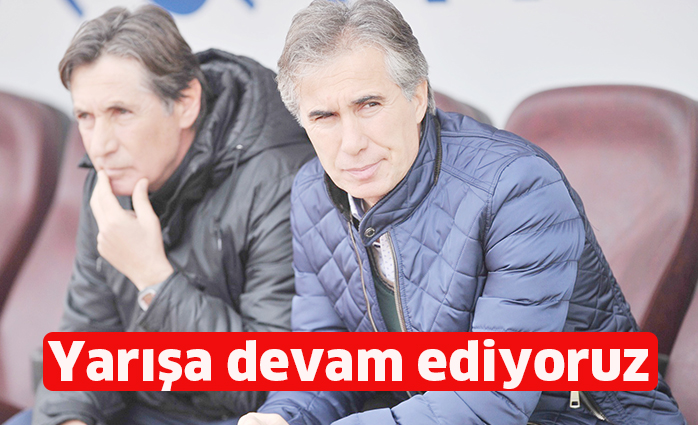 Yarışa devam ediyoruz