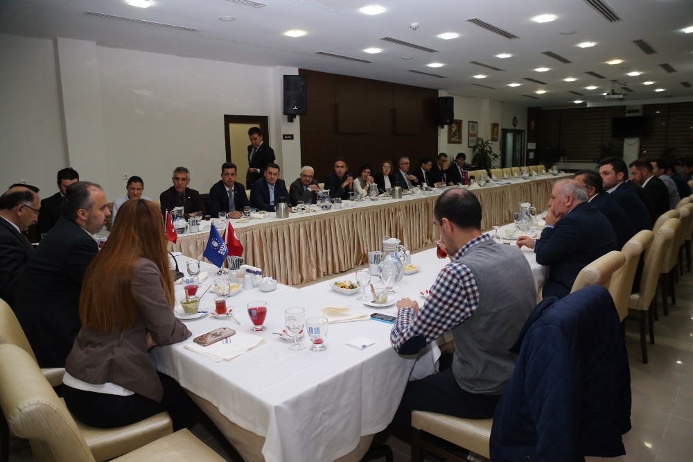 Aktaş, Akademik Odalarla ‘Bursayı Konuştu