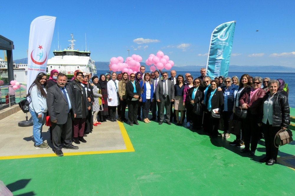 Budo İskelesinde Kanserle Mücadele Anlatıldı