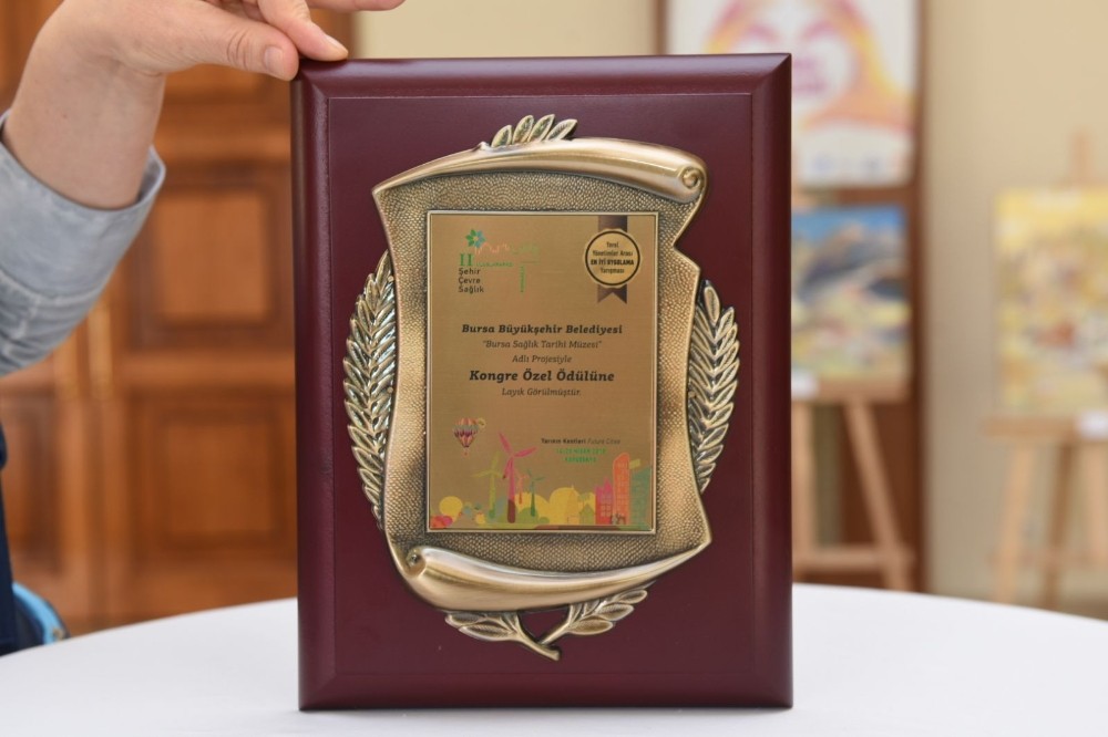 Bursa Sağlık Müzesine Anlamlı Ödül