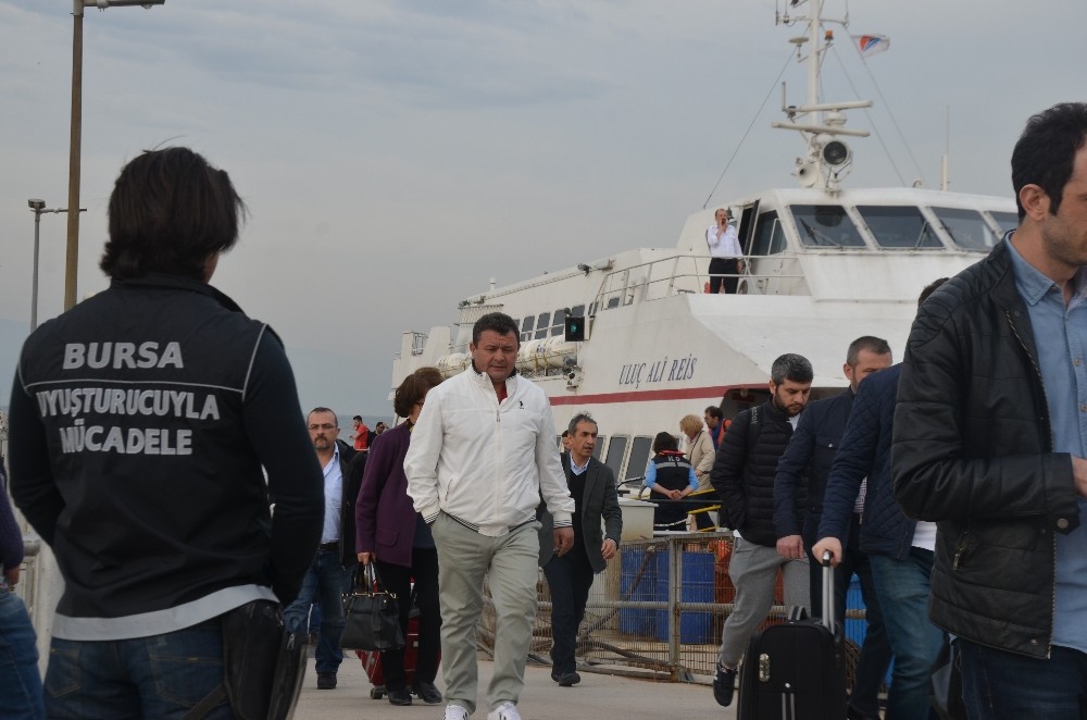 Deniz Otobüsünde Nefes Kesen Uyuşturucu Operasyonu