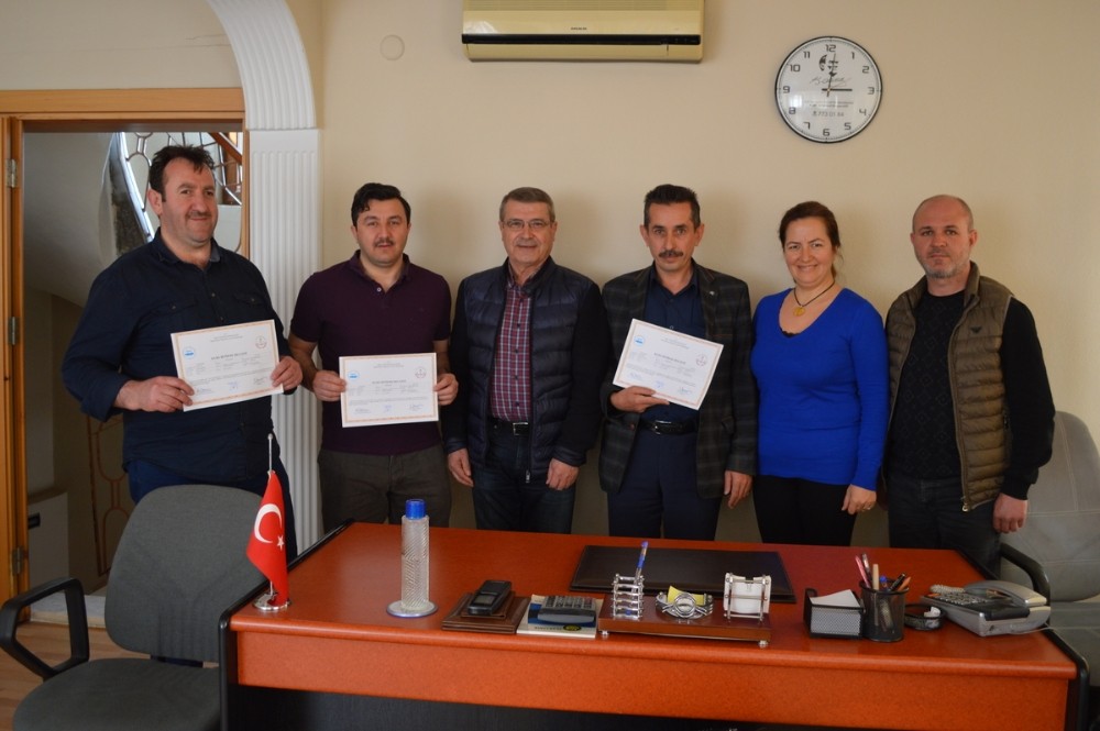 Et Ürünleri Kursiyerleri Sertifikalarını Aldı