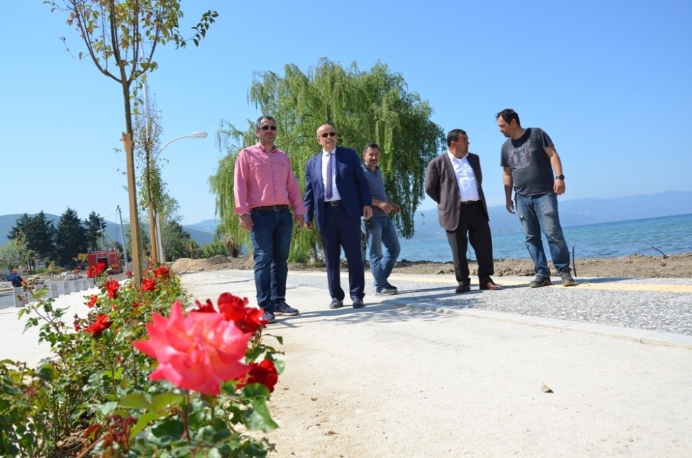 İznik Sahili 800 Ağaç 100 Çeşit Bitki İle Botanik Bahçesini Andıracak