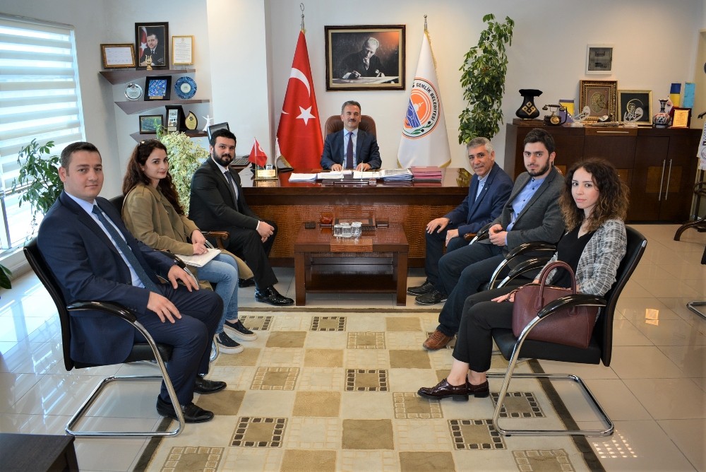 Mimarlar Odası Yönetiminden Yılmaza Ziyaret