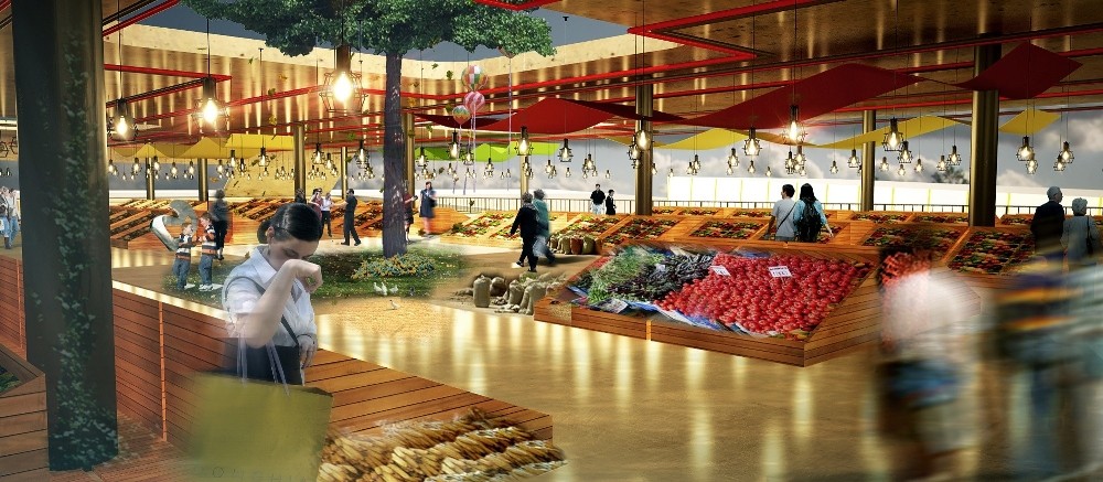 Modern Pazar Yerinde Geri Sayım Sürüyor