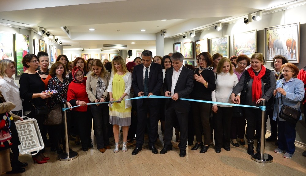 Yıl-Mek Resim Sergisi Sanatseverleri Büyüledi