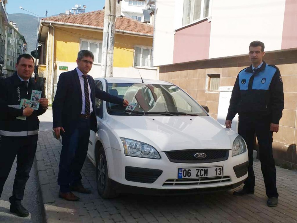 Zabıta Engelli Bireyler İçin ‘Bir Engelde Sen Koyma Broşürü Dağıttı