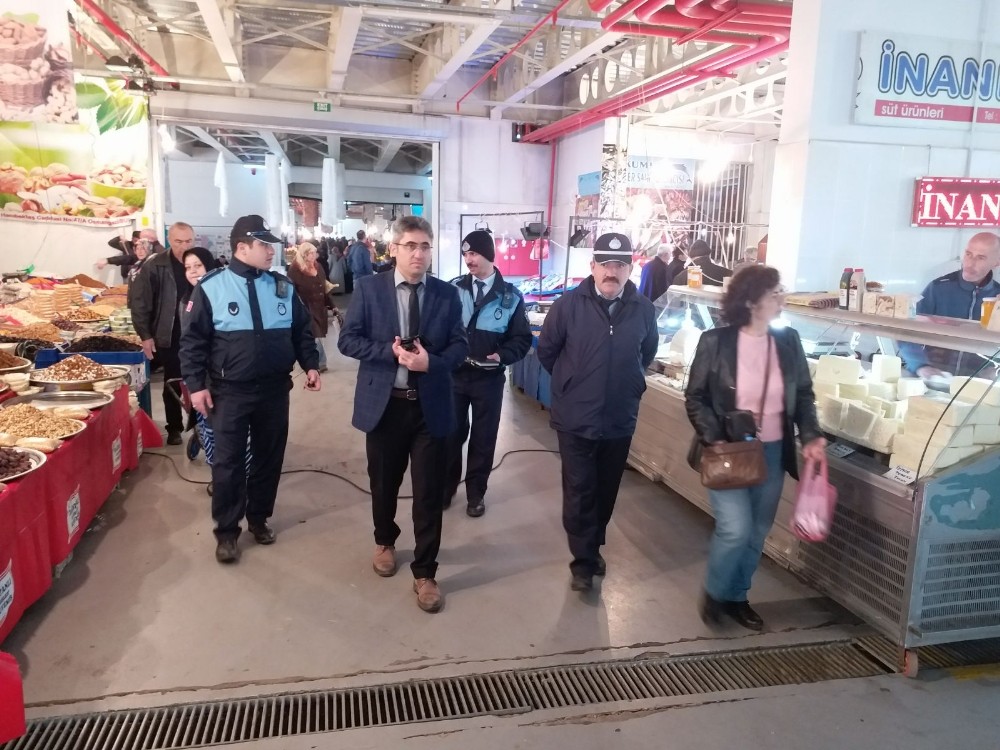 Zabıtadan Yaka Kameralı Şeffaf Denetim