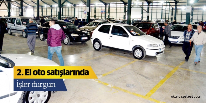 2. El oto  satışlarında  işler durgun