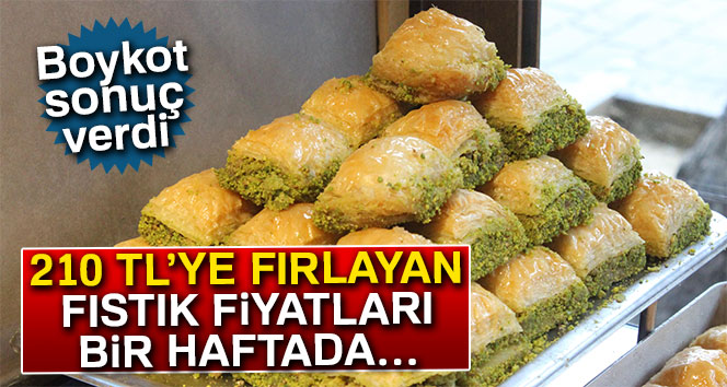 210 TL’ye fırlayan fiyatlar bir haftada…