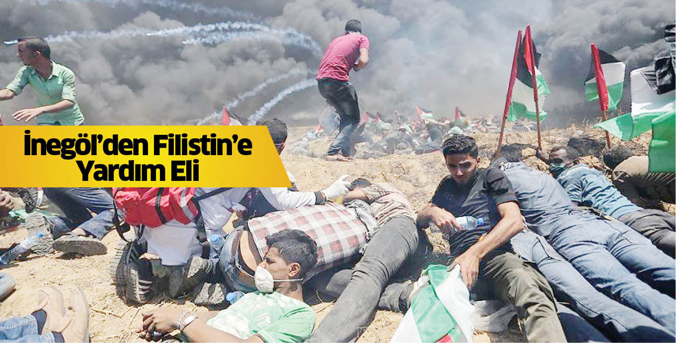 İnegöl’den Filistin’e Yardım Eli