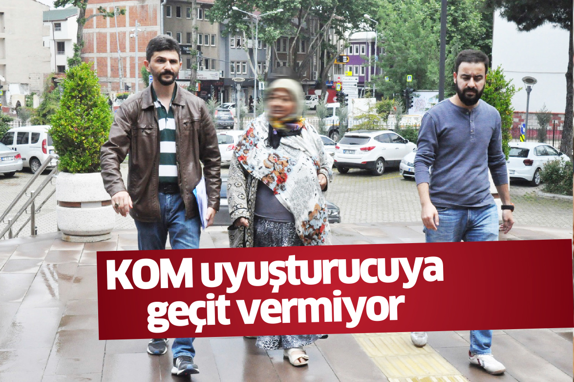 KOM uyuşturucuya geçit vermiyor