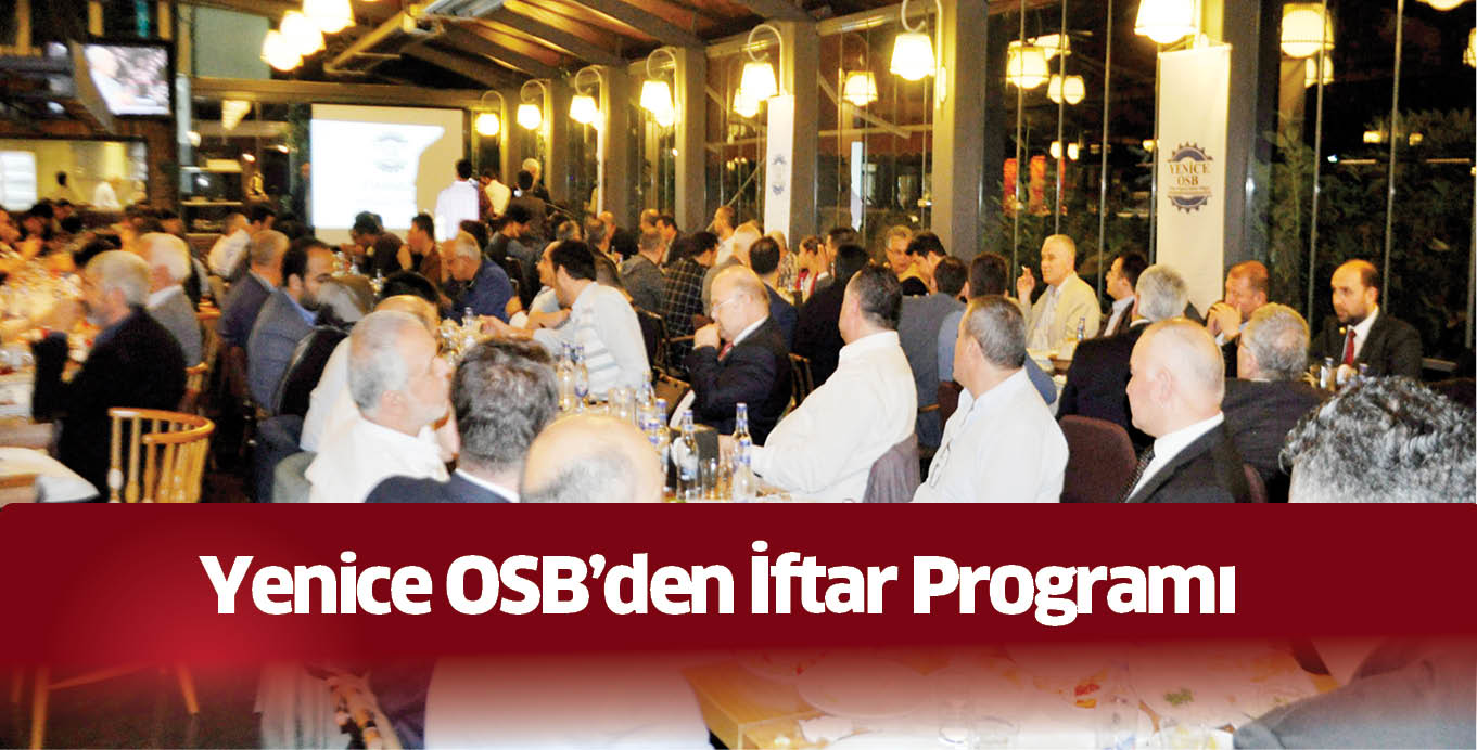 Yenice OSB’den İftar Programı
