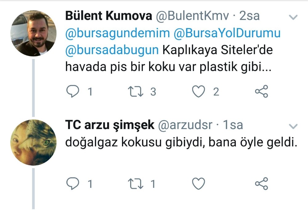 Bursalıları Tedirgin Eden Koku