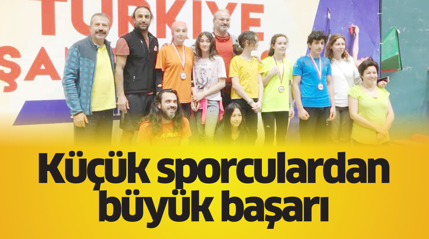 Küçük sporculardan büyük başarı