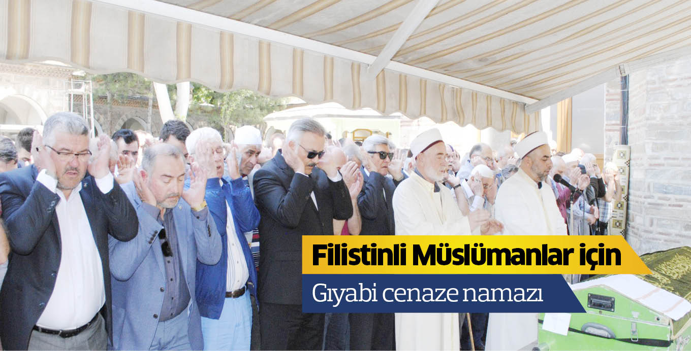 Filistinli Müslümanlar için gıyabi cenaze namazı