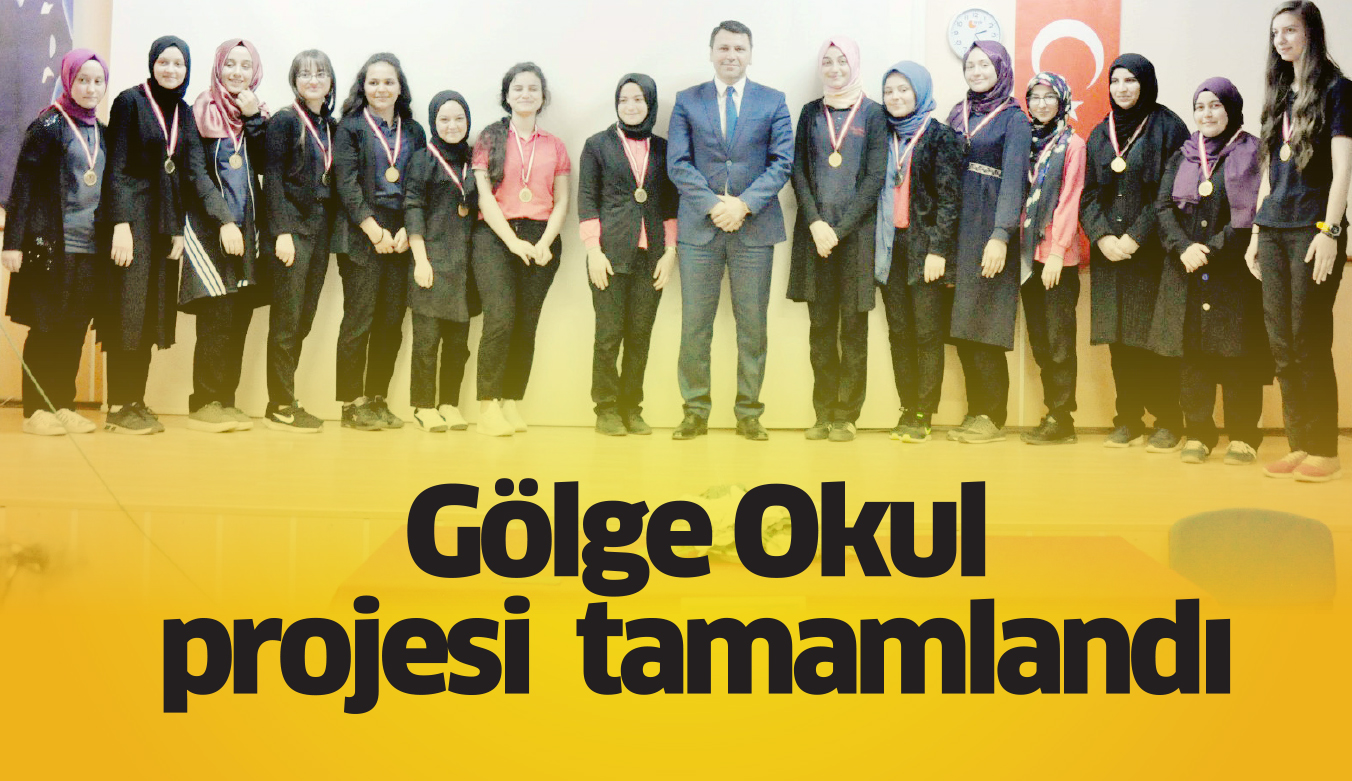 Gölge Okul projesi tamamlandı