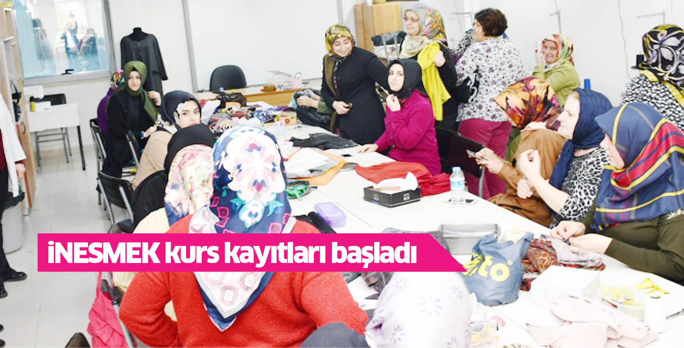 iNESMEK kurs kayıtları başladı