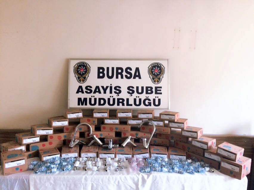 İnşaat Deposundan 25 Bin Liralık Malzeme Çaldı