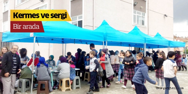 Kermes ve sergi bir arada