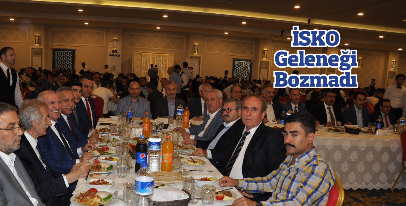 İSKO’nun 30. iftar programı düzenlendi