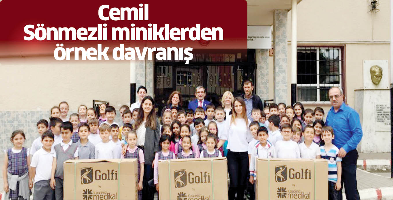 Cemil Sönmezli miniklerden örnek davranış