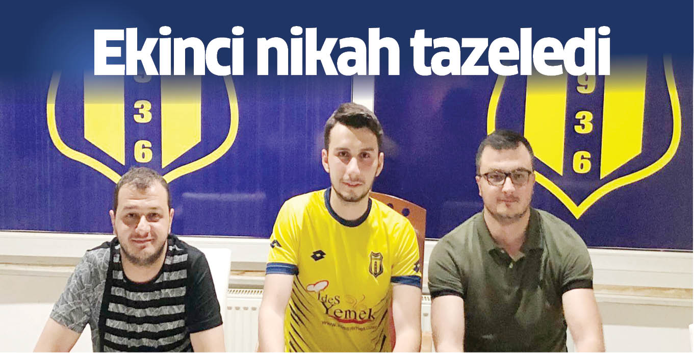 Ekinci nikah tazeledi