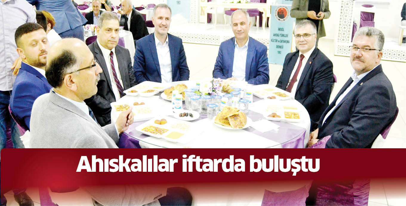 Ahıskalılar iftarda buluştu