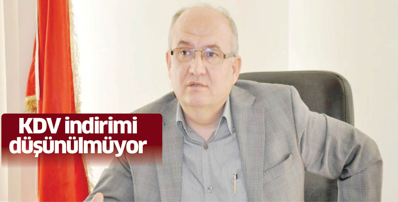 KDV indirimi düşünülmüyor