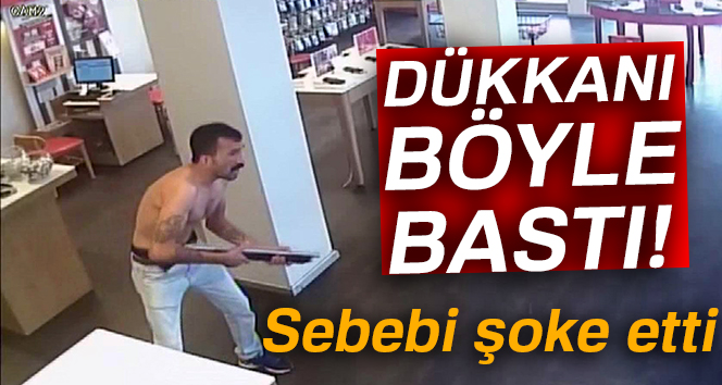 İnternete bağlanamayınca pompalı tüfekle iş yeri bastı