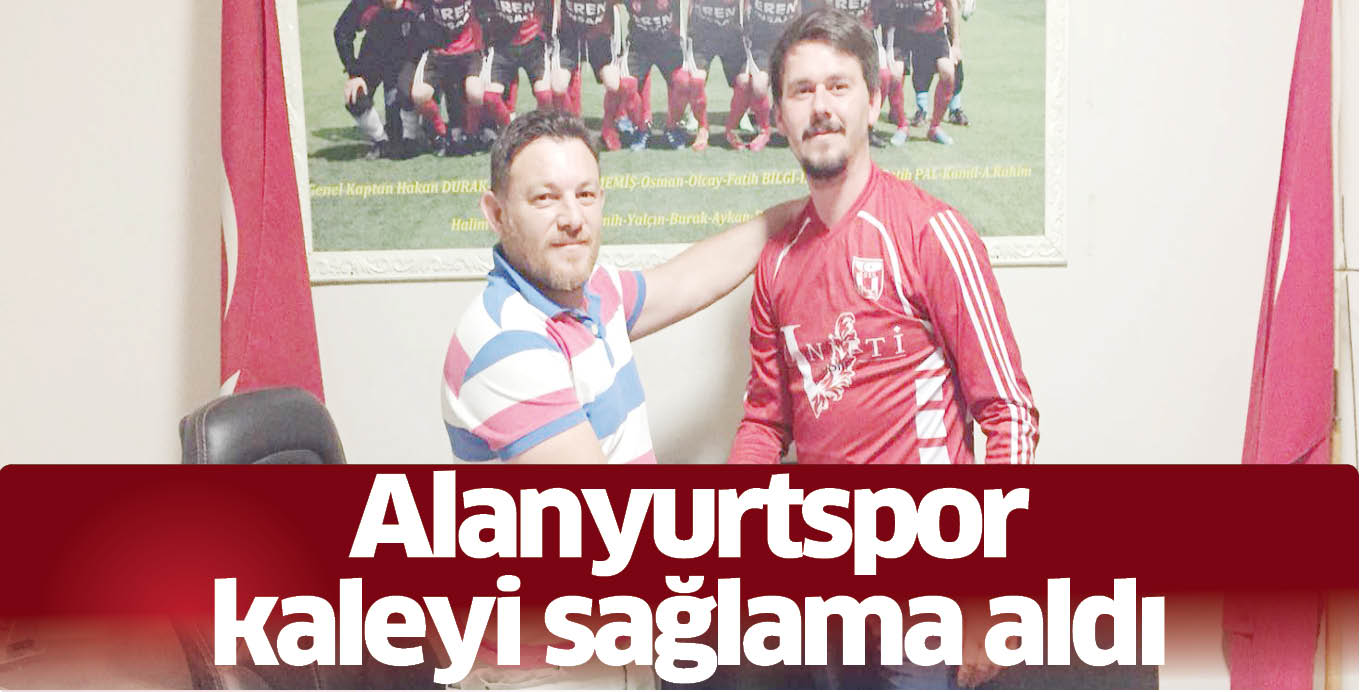 Alanyurtspor kaleyi sağlama aldı
