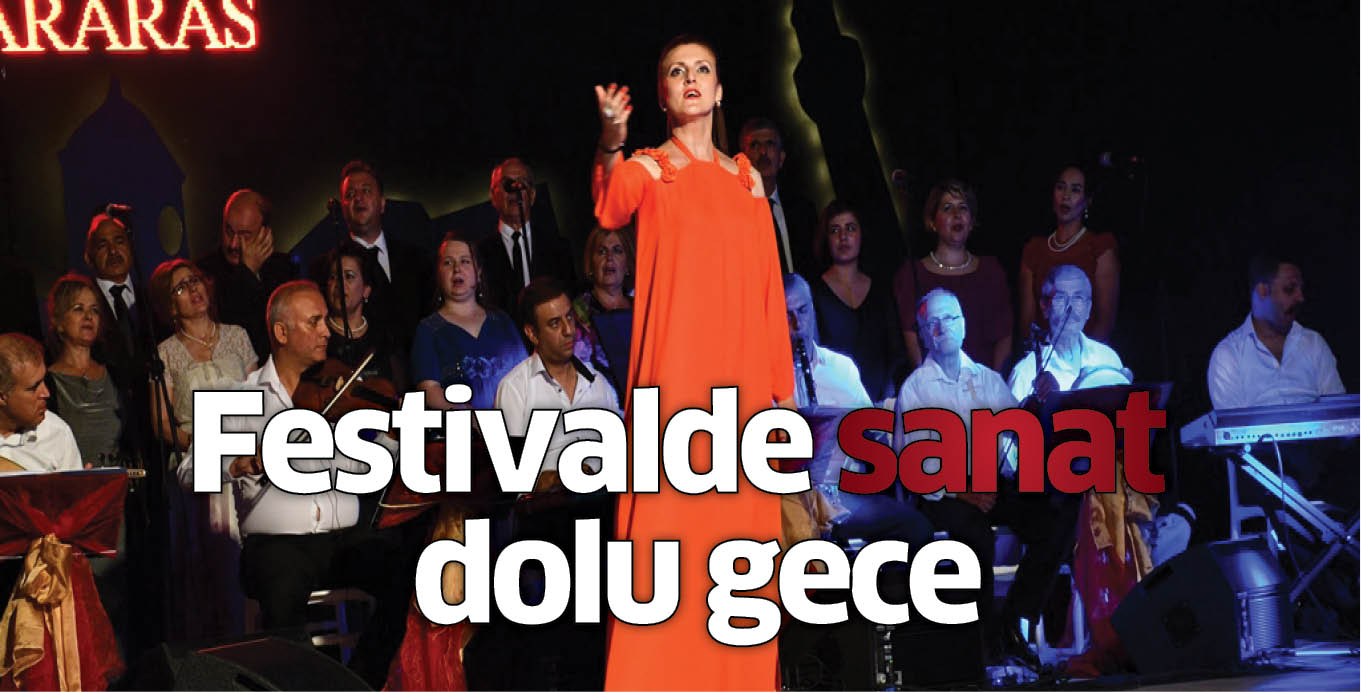 Festivalde sanat dolu gece
