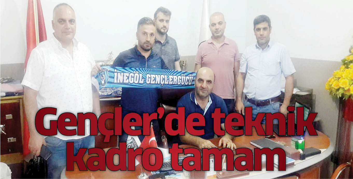 Gençler’de teknik kadro tamam