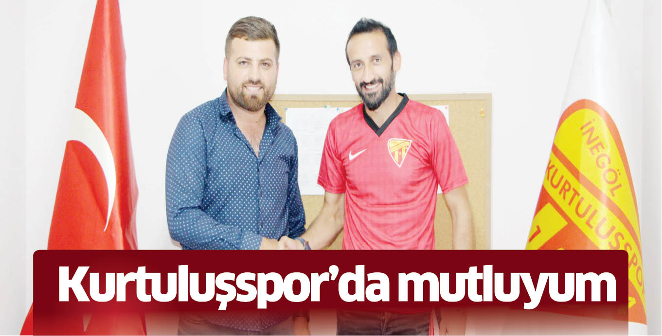 Kurtuluşspor’da mutluyum