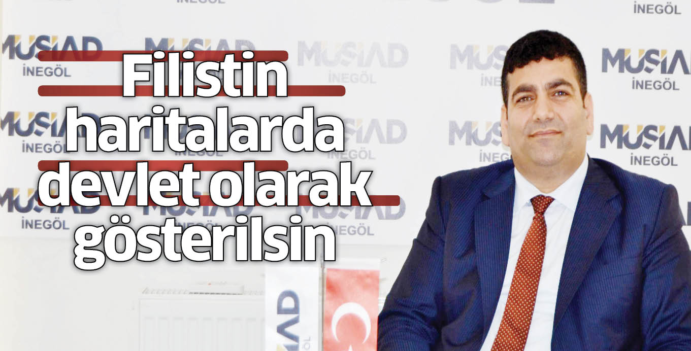 Filistin haritalarda devlet olarak gösterilsin