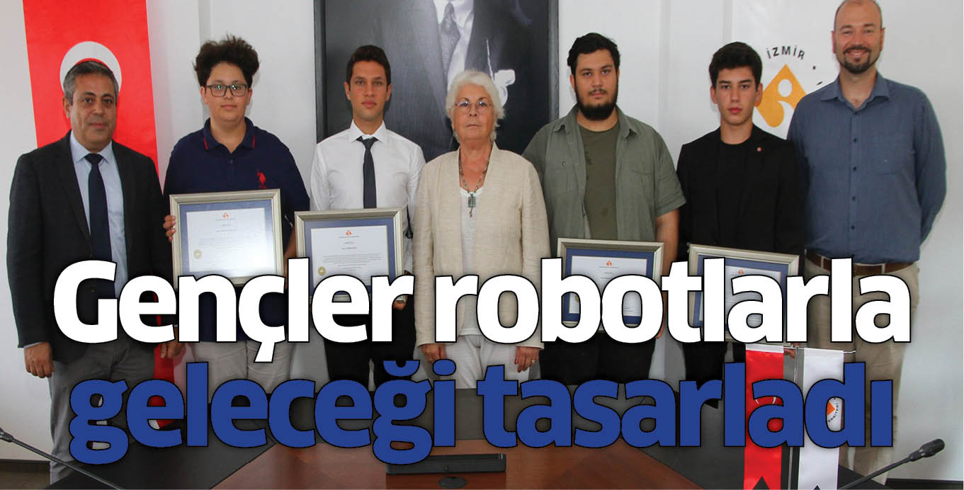 Gençler robotlarla geleceği tasarladı