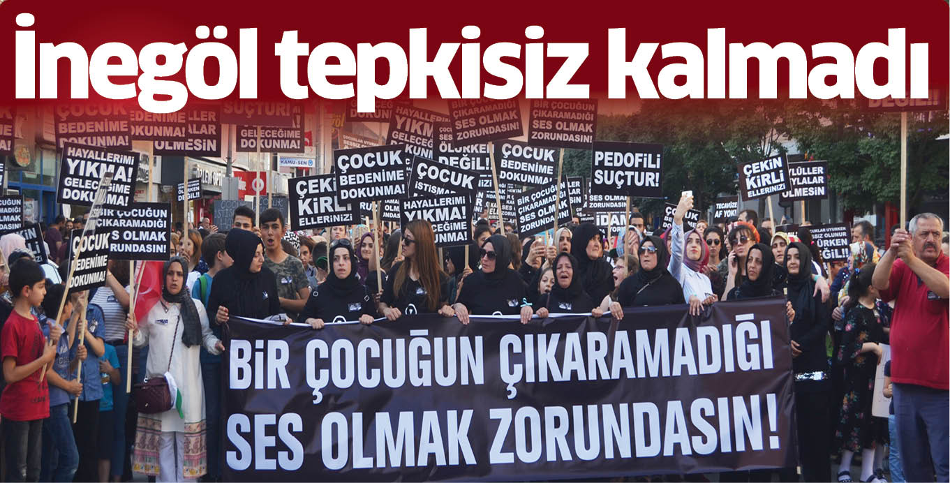 İnegöl tepkisiz kalmadı