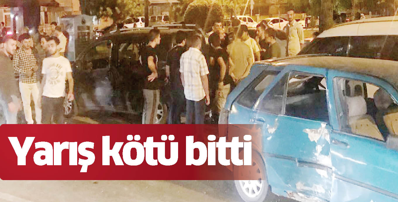 Yarış kötü bitti