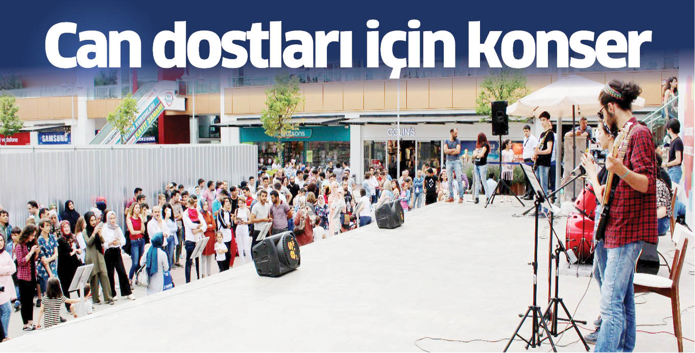 Can dostları için konser