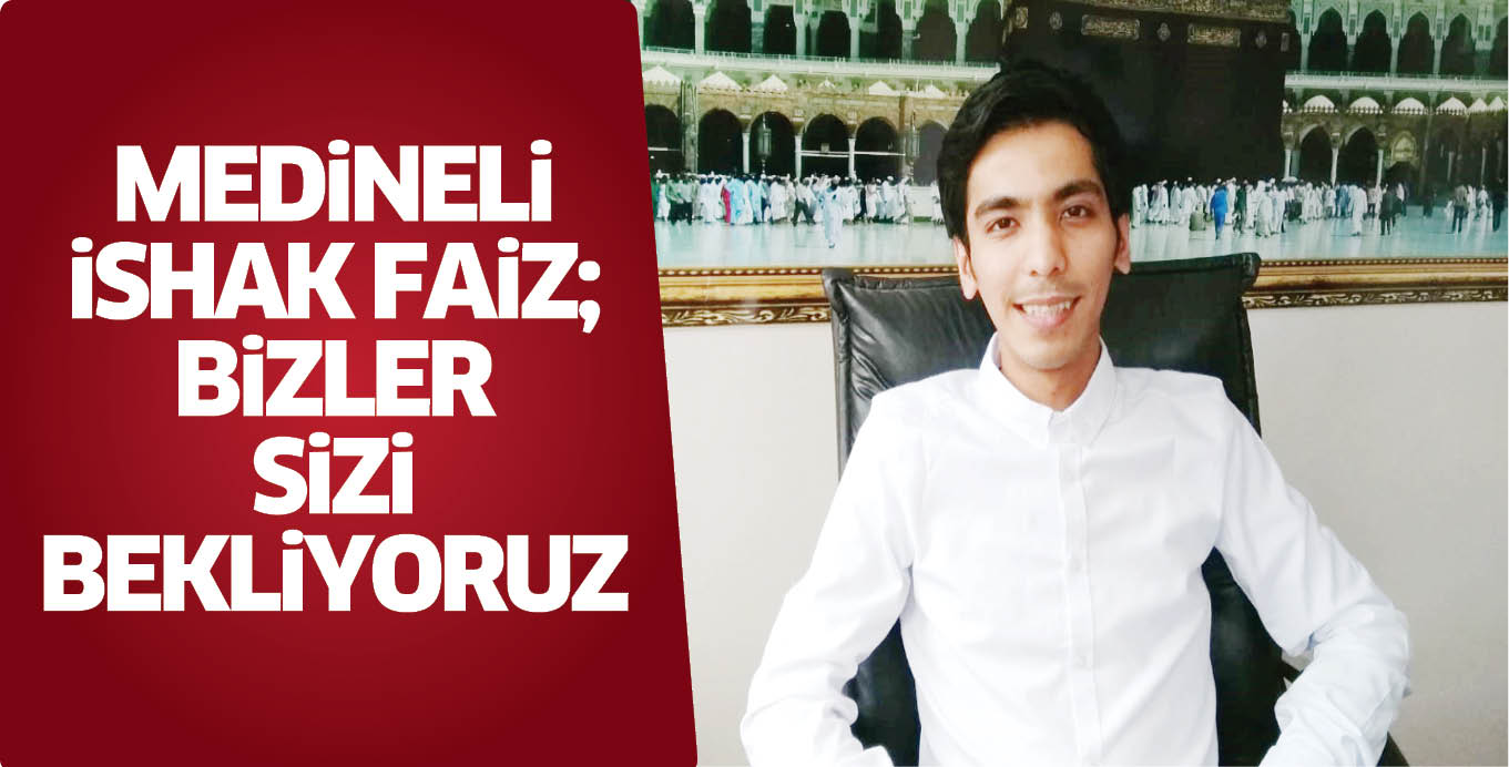 MEDiNELi iSHAK FAiZ, iNEGöL’DE SüREKLi ETTiKLERi DUAYI PAYLAŞTI; BiZLER SiZi BEKLiYORUZ
